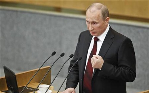 Putin thề trừng trị giới đầu cơ khiến đồng Rúp mất giá