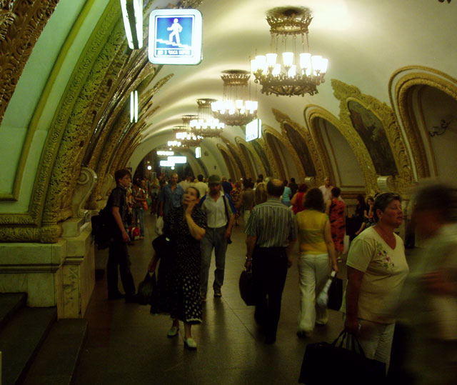 Moskva: ga tàu điện ngầm nào nóng nhất?