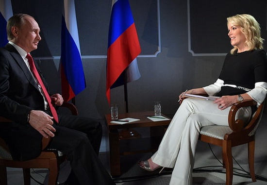 6 triệu người Mỹ xem phỏng vấn Tổng thống Putin trên kênh truyền hình NBC