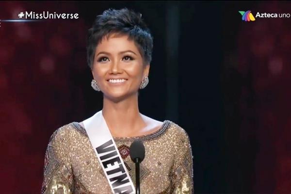 Lịch sử gọi tên Việt Nam: H'Hen Niê là 1 trong 5 cô gái đẹp nhất hành tinh với Miss Universe 2018