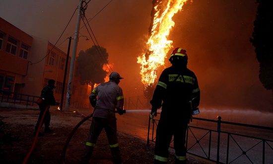 Cháy dữ dội ở Hy Lạp, 49 người thiệt mạng