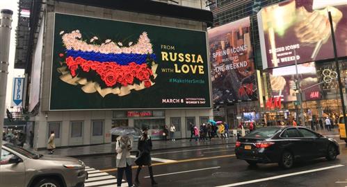 Ở New York kỷ niệm ngày 8 tháng Ba theo truyền thống Nga