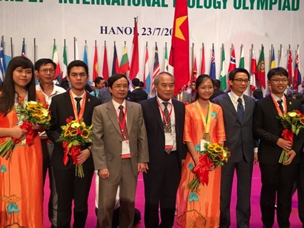 Việt Nam giành 4 huy chương tại Olympic Sinh học quốc tế