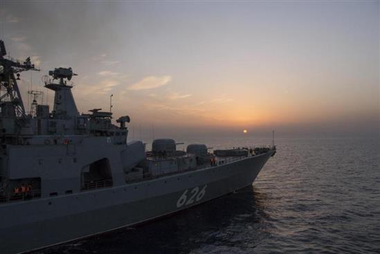 Nga tập bắn pháo và tên lửa ở Địa Trung Hải, trước khi 'sờ gáy' IS
