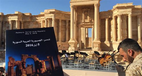 Dàn nhạc nổi tiếng của Nga biểu diễn ở Palmyra