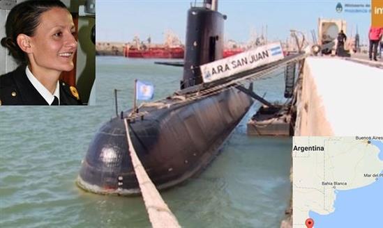 Tàu ngầm Argentina mất tích khi đang tuần tra tại Đại Tây Dương
