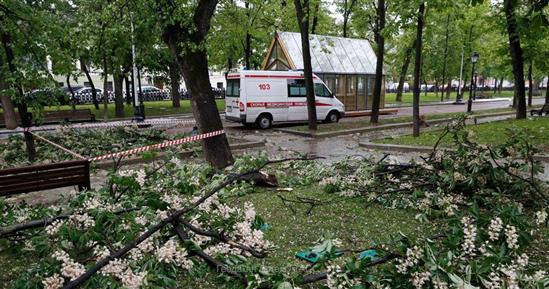 Moskva: Số nạn nhân bị thương do cơn bão lên đến 168 người