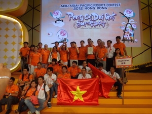 Việt Nam đoạt giải nhì cuộc thi Robocon châu Á - Thái Bình Dương