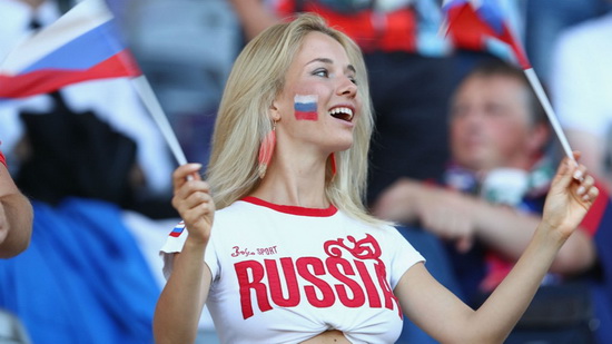 Các cô gái Nga và chuyện 'yêu đương' mùa World Cup