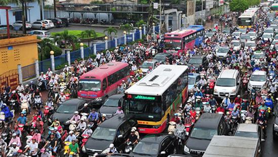 Hà Nội treo thưởng 300.000 USD tìm giải pháp chống ùn tắc giao thông