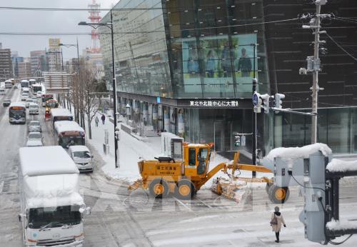 Bão tuyết gây ảnh hưởng giao thông tại Nga và Nhật Bản