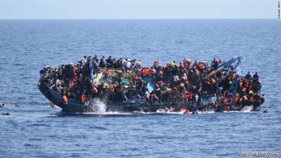100 người di cư có thể đã chết trong vụ lật thuyền tại Địa Trung Hải