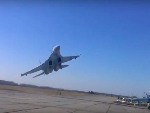 Rộ tin đồn chiến cơ Su-27 Nga gặp nạn gần căn cứ tuyệt mật của Mỹ