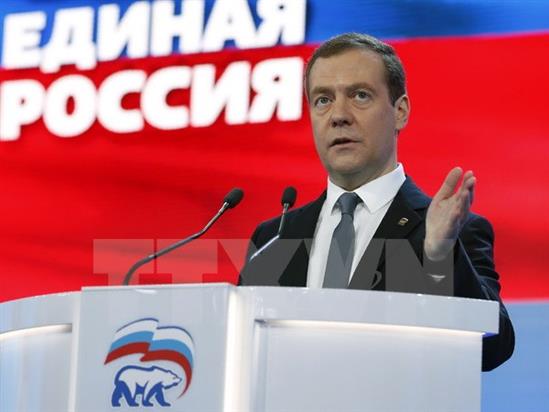 Thủ tướng Medvedev: Kinh tế Nga sẽ tăng trưởng 1-2% năm nay