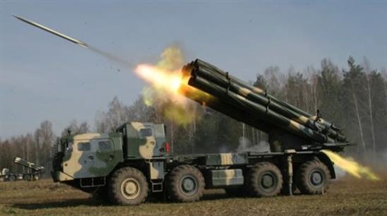 Nga: Quân khu miền Tây được trang bị nhiều pháo phản lực đa nòng