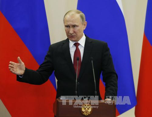 Tổng thống Nga Vladimir Putin phát thông điệp nhân kỉ niệm Ngày Chiến thắng