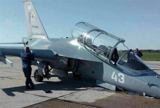 Máy bay quân sự Nga rơi khi đang huấn luyện