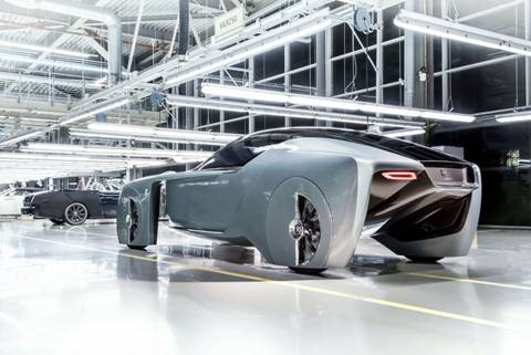 Lộ diện siêu xe tương lai 'không người lái' của Rolls-Royce