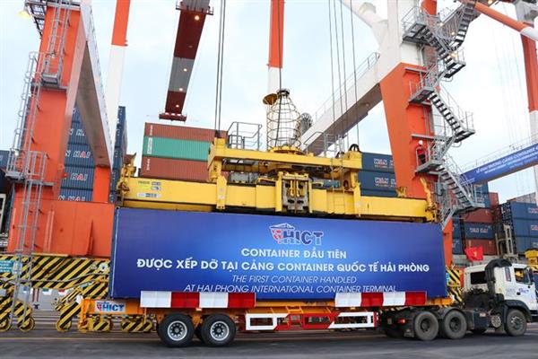 Cảng Container quốc tế Hải Phòng: Giảm chi phí logistic cho doanh nghiệp
