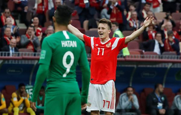 Golovin: Niềm hy vọng của tuyển Nga tại World Cup 2018