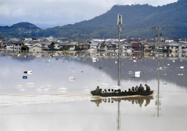 Nhật Bản: Ít nhất 81 người thiệt mạng, hơn 1,6 triệu người phải sơ tán do mưa lũ