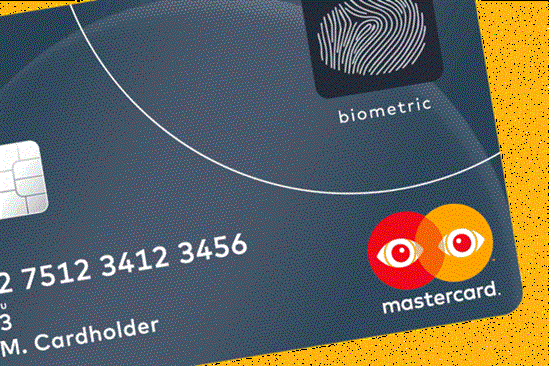 MasterCard giới thiệu thẻ tín dụng tích hợp cảm biến vân tay