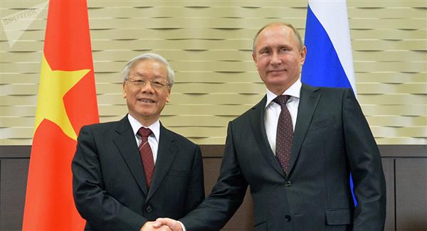 Tổng thống Vladimir Putin hội kiến với Tổng Bí thư ĐCS Việt Nam Nguyễn Phú Trọng