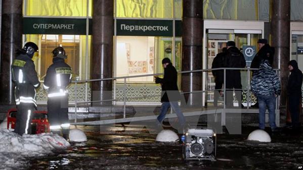 Nga bắt giữ chủ mưu vụ đánh bom siêu thị ở St.Petersburg
