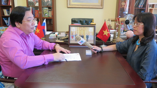 Phỏng vấn Đại sứ VN tại LB Nga Nguyễn Thanh Sơn nhân dịp kỷ niệm tròn 70 năm thành lập Ngành Ngoại giao Việt Nam (28/8/2015)