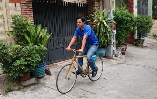 Xe đạp tre xuất khẩu: Siêu phẩm của người Việt