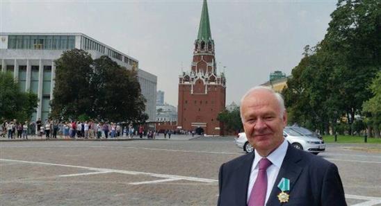 Đại sứ LB Nga tại Việt Nam đón nhận huân chương từ Tổng thống Putin