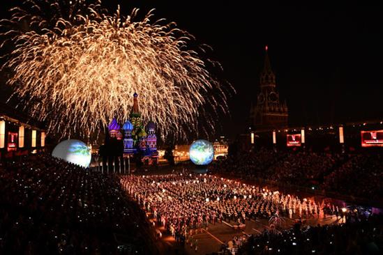 Nga: Đặc sắc Liên hoan Quân nhạc quốc tế tại Moscow