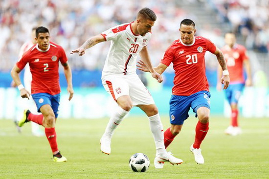Costa Rica - Serbia 0-1: Đội trưởng lập siêu phẩm, Serbia sáng cơ hội đi tiếp