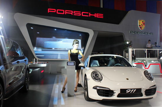 Porsche mang ba dòng xe tới Vietnam Motor Show 2012