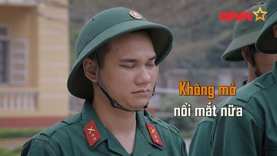 Khắc Việt ''đắc tội'' với Đại đội trưởng vì trót ngủ gật trong giờ huấn luyện