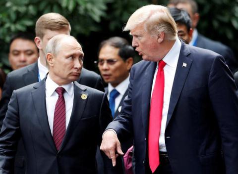 Quan hệ Nga-Mỹ không ảnh hưởng tới tình thân Trump-Putin