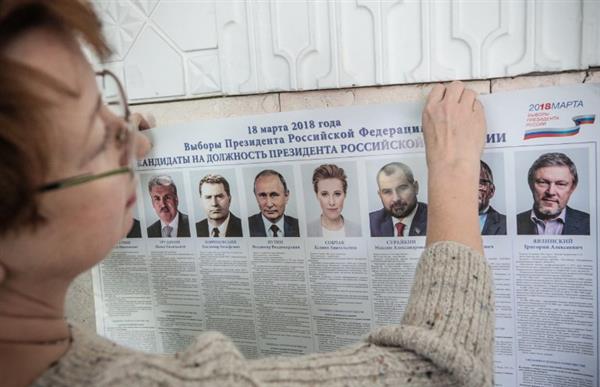 Nước Nga 11 múi giờ bước vào ngày bầu cử, TT Putin trên đà thắng lớn