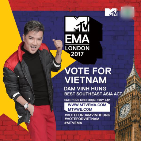 Mr Đàm tại ''MTV EMA 2017'': ''Tôi sẽ đầu tư 100% công sức''