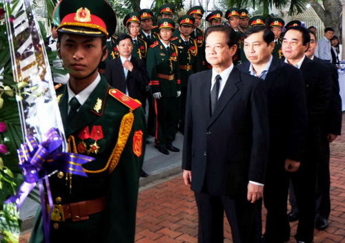 Lãnh đạo Đảng, Nhà nước viếng ông Nguyễn Bá Thanh