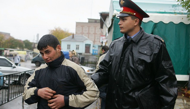 Moskva: Cảnh sát tăng cường hoạt động chống bọn tội phạm người dân tộc