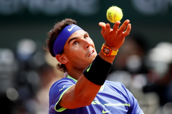 Nadal đeo đồng hồ giá 850.000 USD khi chinh phục Roland Garros