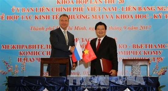 Việt Nam và Nga hợp tác chặt chẽ trong lĩnh vực năng lượng