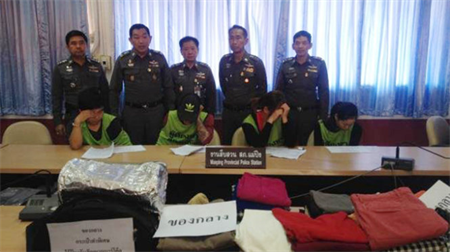 Thái Lan bắt giữ 5 người Việt ăn cắp đồ hiệu