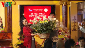 Thư cảm ơn của Hội y dược Việt Nam tại Liên bang Nga