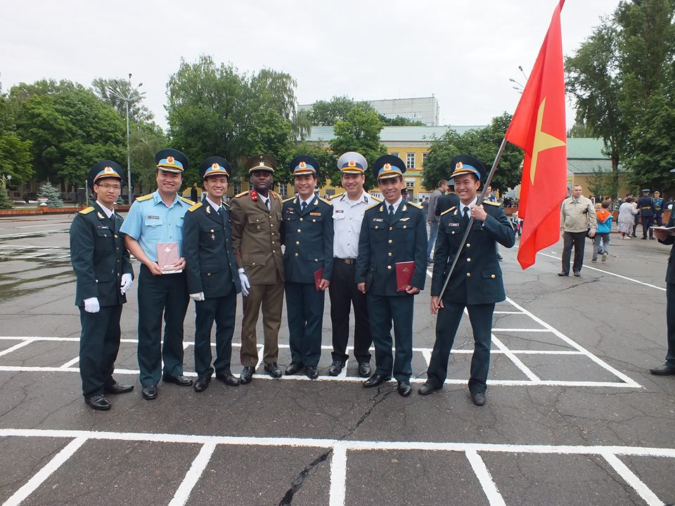 Lễ tốt nghiệp của các học viên quân đội Việt Nam tại Voronezh