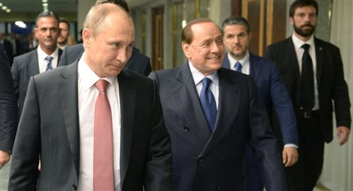 Tổng thống Nga Putin đi nghỉ cuối tuần ở Altai với ông Berlusconi
