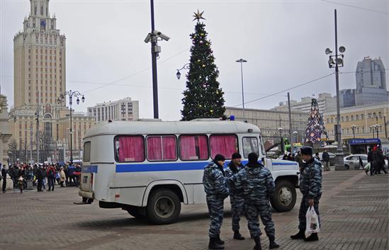 Moskva: Tin nặc danh  dọa đánh bom 3 nhà ga là tin thất thiệt