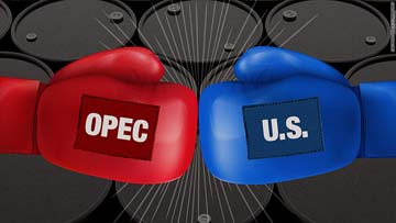 Mỹ - OPEC “đọ” sản lượng - giá dầu lại về đáy