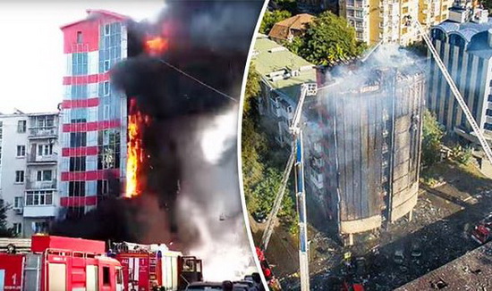 Cháy khách sạn tại Nga, ít nhất 2 người thiệt mạng