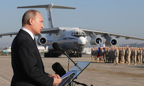 Tổng thống Putin: Quân đội Nga góp phần duy trì cân bằng thế giới